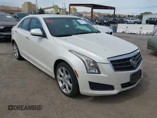 2014 Cadillac ATS Standard AWD with VIN 1G6AG5RXXE0146798, listed as a IAAI auction lot 42663448 with 161,808 mi miles and . Bid and sale history available at DreamBid. Image 1.