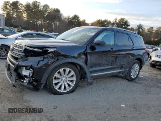 2021 Ford Explorer Limited with VIN 1FM5K8FW9MNA11352, listed as a Copart auction lot 42308845 with 54,671 mi miles and Salvage Title. Bid and sale history available at carsss.com. Image 1.