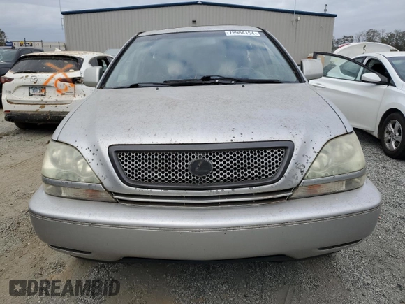 2001 Lexus RX 300 with VIN JTJGF10U510103578, listed as a Copart auction lot 78904154 with 208,535 mi miles and Clean Title. Bid and sale history available at carsss.com. Image 5.