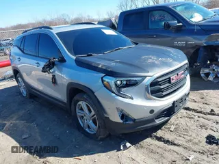 2019 GMC Terrain SLE with VIN 3GKALTEV9KL132718, listed as a IAAI auction lot 41790338 with 86,739 mi miles. Bid and sale history available at carsss.com. Image 1.