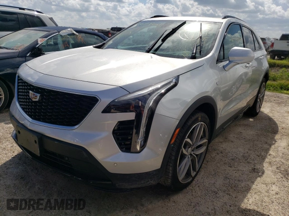 2019 Cadillac XT4 AWD Sport with VIN 1GYFZFR41KF138536, listed as a Copart auction lot 62471712 with 0 mi miles. Bid and sale history available at carsss.com. Image 2.
