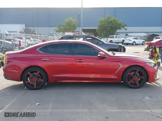 2020 Genesis G70 2.0T with VIN KMTG44LA7LU045224, listed as a IAAI auction lot 41273738 with 31,101 mi miles. Bid and sale history available at carsss.com. Image 13.
