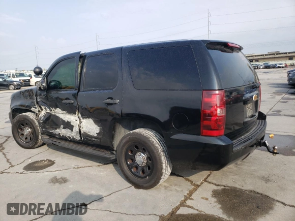 2013 Chevrolet Tahoe Commercial with VIN 1GNLC2E00DR304026, listed as a Copart auction lot 57041135 with 125,087 mi miles and Salvage title. Bid and sale history available at DreamBid. Image 2.