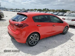 2015 Kia Forte 5-Door SX with VIN KNAFZ5A3XF5325611, listed as a Copart auction lot 54336765 with 166,230 mi miles and Clean Title. Bid and sale history available at carsss.com. Image 3.