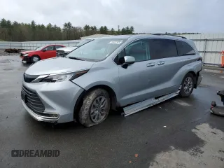 2023 Toyota Sienna XLE with VIN 5TDJSKFC0PS090074, listed as a Copart auction lot 55401365 with Not provided miles and Salvage title. Bid and sale history available at DreamBid. Image 1.