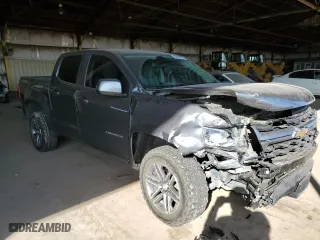 2021 Chevrolet Colorado 4WD Work Truck with VIN 1GCGTBEN6M1218174, listed as a Copart auction lot 83423724 with 86,066 mi miles and Salvage Title. Bid and sale history available at carsss.com. Image 4.