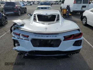 2024 Chevrolet Corvette 1LT with VIN 1G1YA2D46R5109841, listed as a Copart auction lot 81775464 with 7,840 mi miles and Salvage title. Bid and sale history available at DreamBid. Image 6.