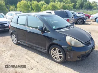 2007 Honda Fit Sport with VIN JHMGD38687S033127, listed as a IAAI auction lot 42722884 with 174,818 mi miles and . Bid and sale history available at DreamBid. Image 1.