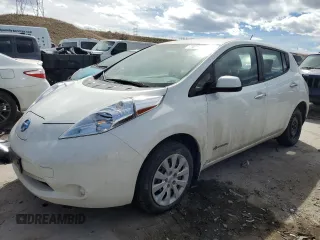 2015 Nissan LEAF SV with VIN 1N4AZ0CP2FC306391, listed as a Copart auction lot 45011273 with 56,669 mi miles. Bid and sale history available at carsss.com. Image 1.