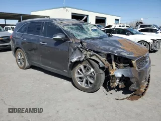 2019 Kia Sorento EX with VIN 5XYPHDA5XKG464435, listed as a Copart auction lot 48409705 with 119,107 mi miles and Salvage Title. Bid and sale history available at DreamBid. Image 4.