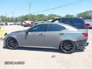 2007 Lexus IS 350 with VIN JTHBE262475012839, listed as a IAAI auction lot 42285197 with 218,500 mi miles and . Bid and sale history available at DreamBid. Image 15.