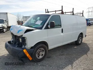 2013 Chevrolet Express Cargo with VIN 1GCWGFCA7D1123775, listed as a IAAI auction lot 41681686 with Not provided miles and . Bid and sale history available at DreamBid. Image 18.