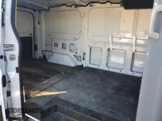 2023 Ford Transit Cargo with VIN 1FTBR1Y8XPKA34637, listed as a Copart auction lot 88069655 with 58,506 mi miles and Salvage Title. Bid and sale history available at DreamBid. Image 11.