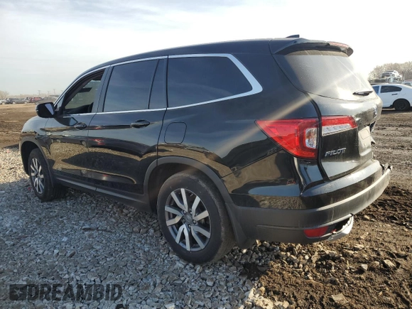 2021 Honda Pilot EX-L with VIN 5FNYF6H52MB088948, listed as a Copart auction lot 48586245 with 79,186 mi miles and Salvage Title. Bid and sale history available at carsss.com. Image 2.