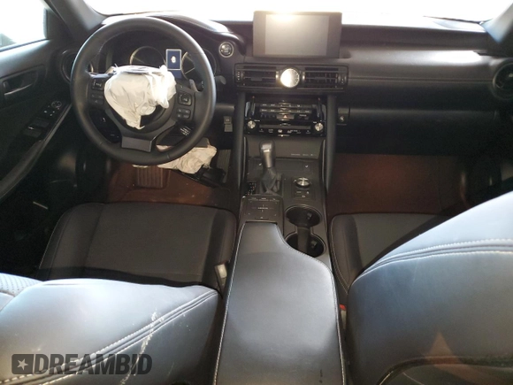 2024 Lexus IS 300 with VIN JTHBA1D23R5132336, listed as a Copart auction lot 89137755 with 7,435 mi miles and Salvage title. Bid and sale history available at DreamBid. Image 8.