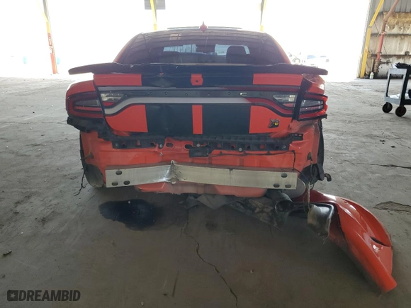 2020 Dodge Charger Scat Pack with VIN 2C3CDXGJ6LH237363, listed as a Copart auction lot 52633055 with 65,107 mi miles and Salvage Title. Bid and sale history available at carsss.com. Image 6.