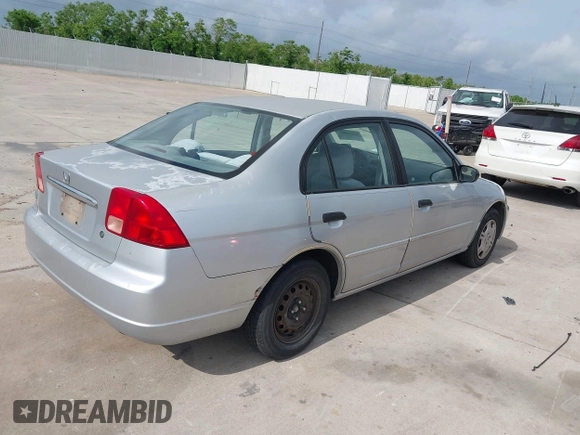 2001 Honda Civic LX z VIN 2HGES16571H586185, wystawiony jako IAAI lot #42133861 z przebiegiem 212 773 mil mil oraz . Historia ofert i sprzedaży dostępna na DreamBid. Obrazek 4.