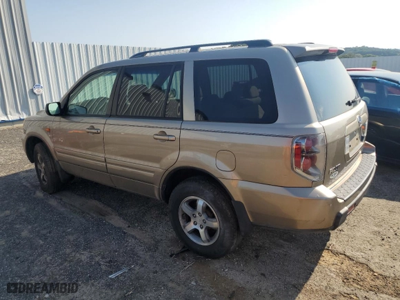 2007 Honda Pilot EX with VIN 5FNYF28457B000995, listed as a Copart auction lot 66791524 with 113,131 mi miles and Non Repairable. Bid and sale history available at carsss.com. Image 2.