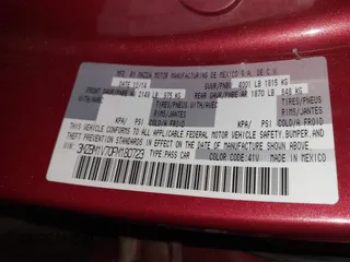 2015 Mazda Mazda3 i Touring with VIN 3MZBM1V70FM180723, listed as a IAAI auction lot 41879592 with 135,976 mi miles. Bid and sale history available at carsss.com. Image 9.