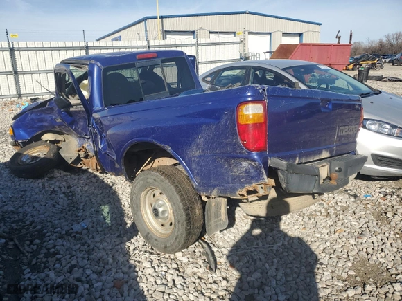 2003 Mazda B-Series 2WD Truck SX with VIN 4F4YR12D53TM00287, listed as a Copart auction lot 84073924 with 76,195 mi miles and Salvage Title. Bid and sale history available at carsss.com. Image 2.