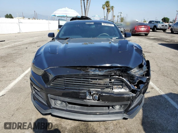 2017 Ford Mustang GT with VIN 1FA6P8CF8H5271655, listed as a Copart auction lot 52348105 with 77,819 mi miles and Salvage Title. Bid and sale history available at DreamBid. Image 5.