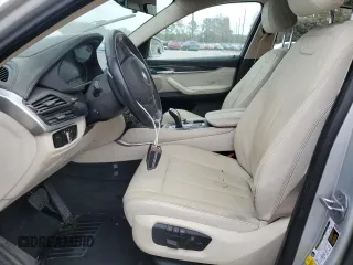 2016 BMW X6 sDrive35i with VIN 5UXKU0C57G0F93386, listed as a Copart auction lot 45123974 with Not Provided miles. Bid and sale history available at carsss.com. Image 7.