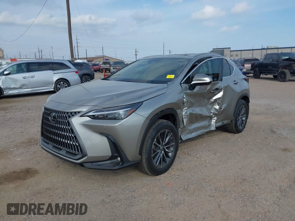 2025 Lexus NX with VIN 2T2GDCAZ1SC021039, listed as a IAAI auction lot 40957519 with 897 mi miles. Bid and sale history available at carsss.com. Image 17.