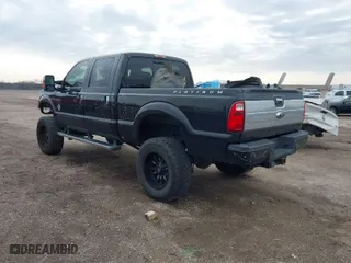 2015 Ford Super Duty F-250 SRW Lariat with VIN 1FT7W2BT8FEB50966, listed as a IAAI auction lot 41573237 with 137,250 mi miles. Bid and sale history available at carsss.com. Image 3.