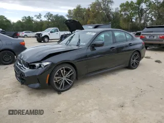 2024 BMW 3 Series 330i xDrive with VIN 3MW89FF01R8E65387, listed as a Copart auction lot 50001195 with 19,478 mi miles and Clean Title. Bid and sale history available at carsss.com. Image 1.
