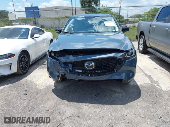 2024 Mazda CX-5 S Carbon Edition with VIN JM3KFBCL3R0505477, listed as a IAAI auction lot 42245851 with 17,954 mi miles and . Bid and sale history available at DreamBid. Image 12.