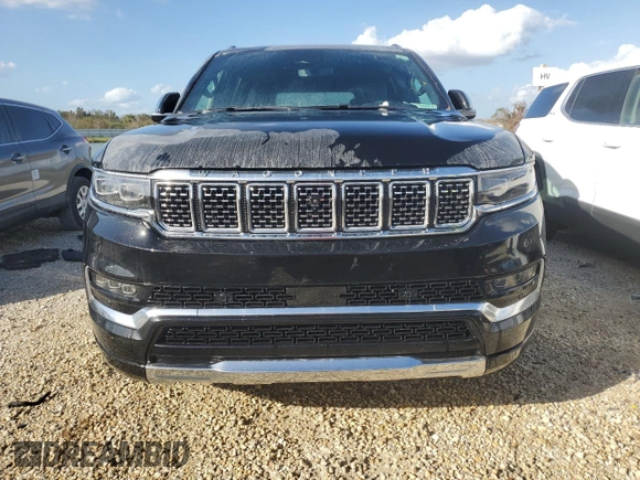 2023 Jeep Grand Wagoneer with VIN 1C4SJVEJ2PS510675, listed as a Copart auction lot 74098604 with Not provided miles and Non repairable. Bid and sale history available at DreamBid. Image 5.