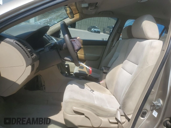 2003 Honda Accord LX with VIN 1HGCM56353A145969, listed as a Copart auction lot 59554045 with 149,041 mi miles and Salvage title. Bid and sale history available at DreamBid. Image 7.