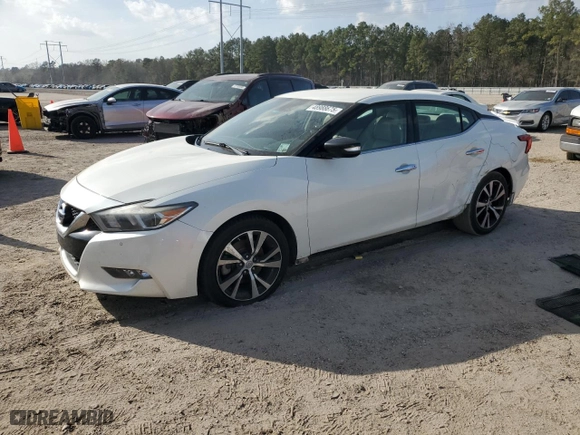 2017 Nissan Maxima SV with VIN 1N4AA6AP0HC449713, listed as a Copart auction lot 48988675 with 198,203 mi miles and Salvage Title. Bid and sale history available at carsss.com. Image 1.