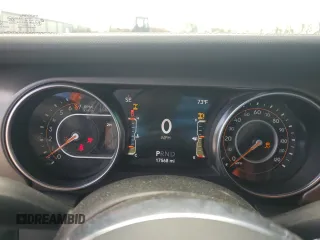 2023 Jeep Gladiator Rubicon with VIN 1C6JJTBGXPL537729, listed as a Copart auction lot 53788625 with 17,568 mi miles and Salvage title. Bid and sale history available at DreamBid. Image 9.