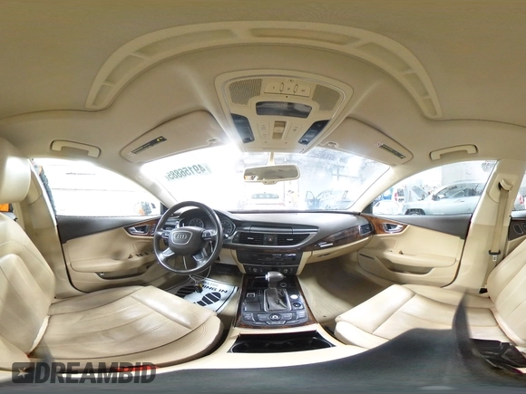 2012 Audi A7 3.0 Prestige with VIN WAU2GAFC2CN081082, listed as a Copart auction lot 49156885 with 99,780 mi miles and Salvage Title. Bid and sale history available at carsss.com. Image 14.