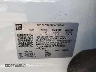 2024 Buick Encore GX Preferred with VIN KL4AMBS22RB089780, listed as a Copart auction lot 63419325 with 18,706 mi miles and Clean title. Bid and sale history available at DreamBid. Image 13.