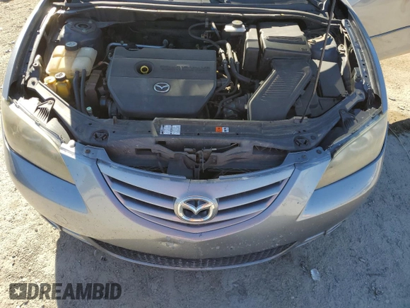 2006 Mazda 3 s with VIN JM1BK324461504512, listed as a Copart auction lot 80015434 with 130,797 mi miles and Salvage Title. Bid and sale history available at DreamBid. Image 11.