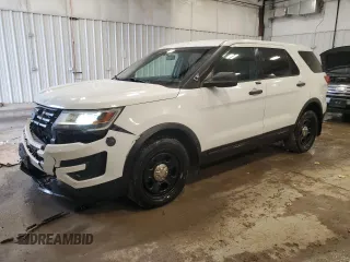 2016 Ford Utility Police Interceptor with VIN 1FM5K8AR7GGC67838, listed as a Copart auction lot 80341924 with 216,672 mi miles and Non Repairable. Bid and sale history available at carsss.com. Image 1.