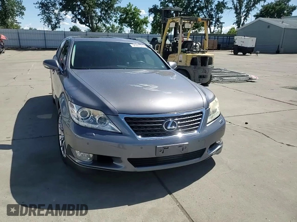 2012 Lexus LS 460 with VIN JTHBL5EF0C5109106, listed as a Copart auction lot 56967365 with Not provided miles and Salvage title. Bid and sale history available at DreamBid. Image 14.