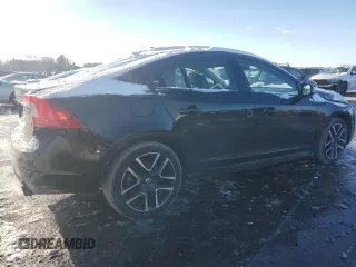 2017 Volvo S60 Dynamic with VIN YV126MFL2H2439789, listed as a Copart auction lot 87197874 with 78,035 mi miles and Salvage Title. Bid and sale history available at carsss.com. Image 3.