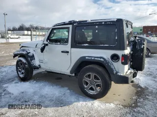 2018 Jeep Wrangler Sport with VIN 1C4GJXAG7JW188322, listed as a Copart auction lot 87352914 with 101,964 mi miles and Salvage Title. Bid and sale history available at carsss.com. Image 2.