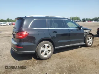 2018 Mercedes-Benz GLS 450 with VIN 4JGDF6EE2JB135716, listed as a Copart auction lot 61149405 with 75,771 mi miles and Salvage title. Bid and sale history available at DreamBid. Image 3.