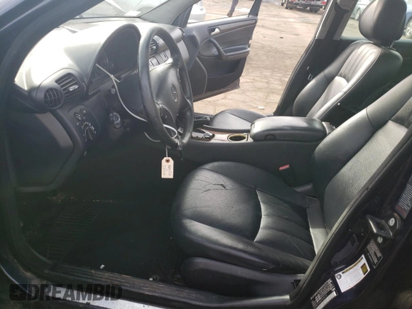 2006 Mercedes-Benz C 280 Luxury with VIN WDBRF92H66F809018, listed as a Copart auction lot 46589205 with 170,541 mi miles and Salvage Title. Bid and sale history available at DreamBid. Image 7.
