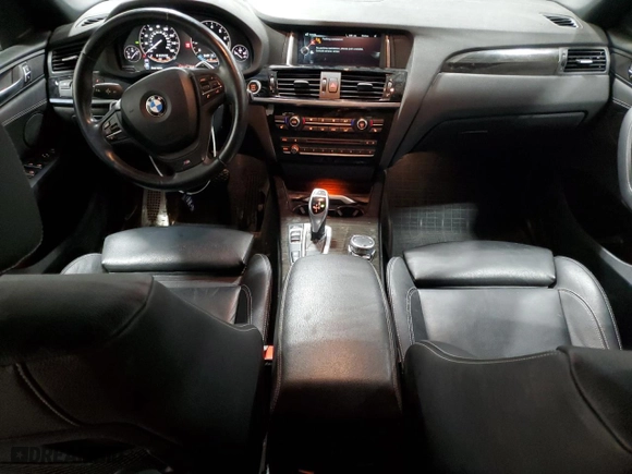2015 BMW X4 xDrive28i with VIN 5UXXW3C51F0M88646, listed as a Copart auction lot 43432975 with 127,049 mi miles and Salvage Title. Bid and sale history available at carsss.com. Image 8.