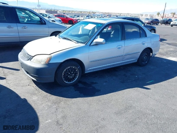 2002 Honda Civic EX with VIN 1HGES26842L006993, listed as a IAAI auction lot 41891213 with 219,196 mi miles. Bid and sale history available at carsss.com. Image 6.