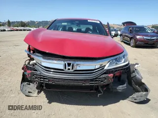 2016 Honda Accord Sport with VIN 1HGCR2F56GA203997, listed as a Copart auction lot 61223795 with 76,042 mi miles and Salvage title. Bid and sale history available at DreamBid. Image 5.