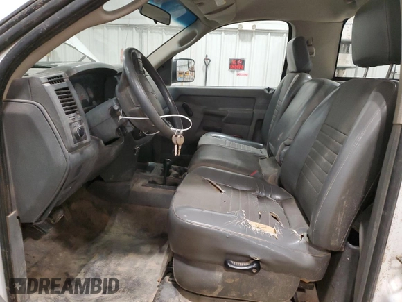 2007 Dodge Ram 2500 ST with VIN 3D7KS26D77G791423, listed as a Copart auction lot 51070605 with 195,997 mi miles and Clean Title. Bid and sale history available at carsss.com. Image 7.