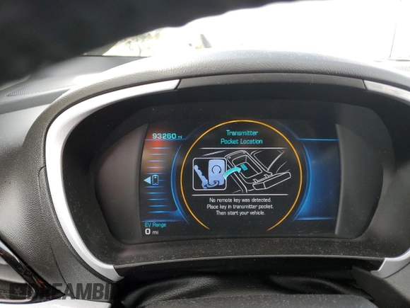 2018 Chevrolet Volt LT with VIN 1G1RC6S53JU153419, listed as a Copart auction lot 49451285 with 93,260 mi miles and Salvage Title. Bid and sale history available at carsss.com. Image 9.