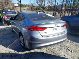 2017 Hyundai Elantra SE with VIN 5NPD74LF6HH150200, listed as a IAAI auction lot 41159088 with 114,545 mi miles. Bid and sale history available at carsss.com. Image 3.