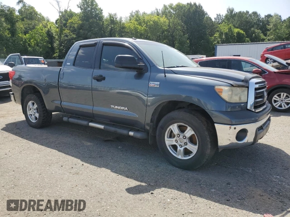 2010 Toyota Tundra with VIN 5TFUW5F10AX110293, listed as a Copart auction lot 64685105 with 256,875 mi miles and Salvage title. Bid and sale history available at DreamBid. Image 4.